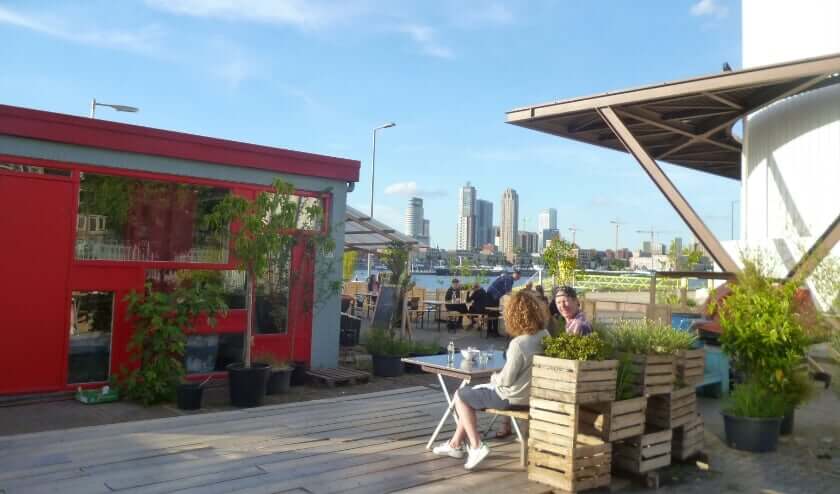 paviljoen aan het water rotterdam
