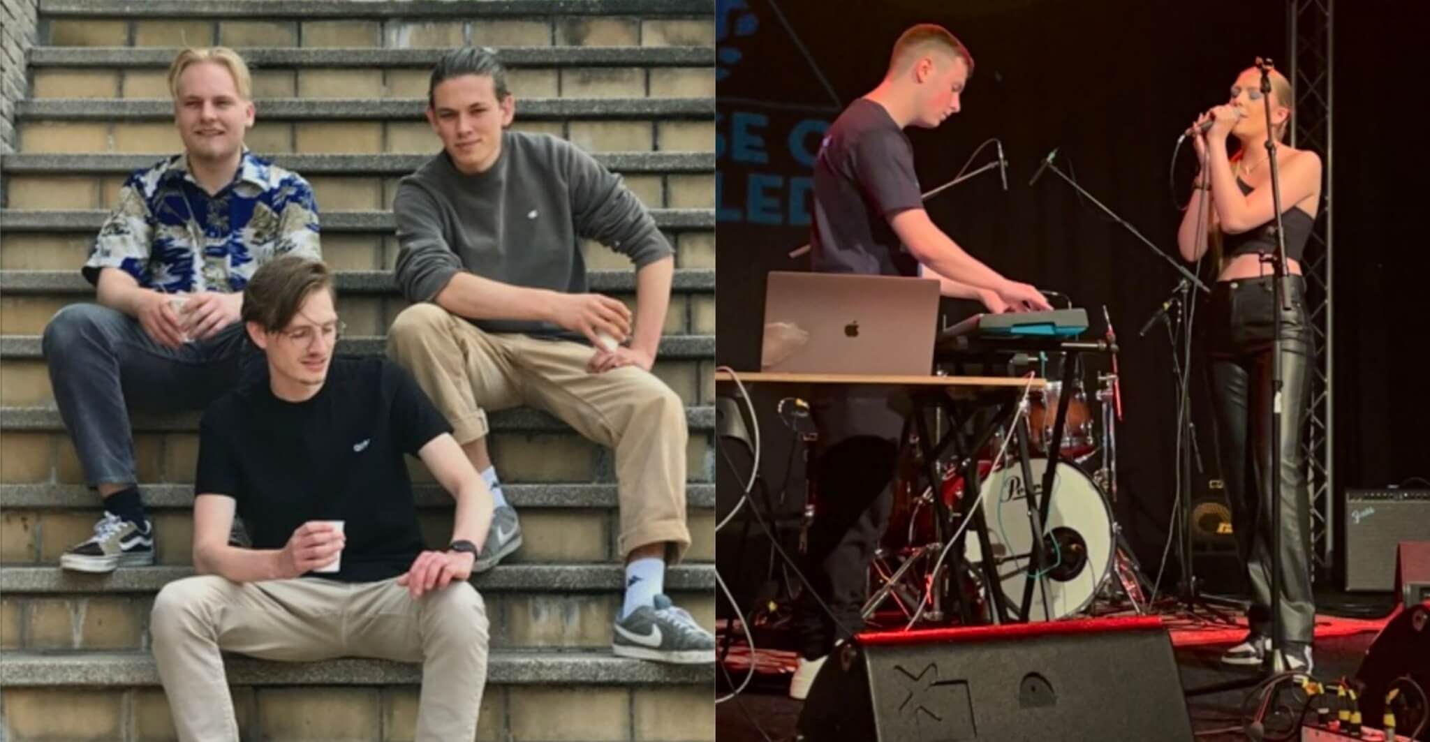 FRESH TENDRILS Guus Veldman Trio / 2BLURRY (i.s.m. House of Knowledge) North Sea Round Town